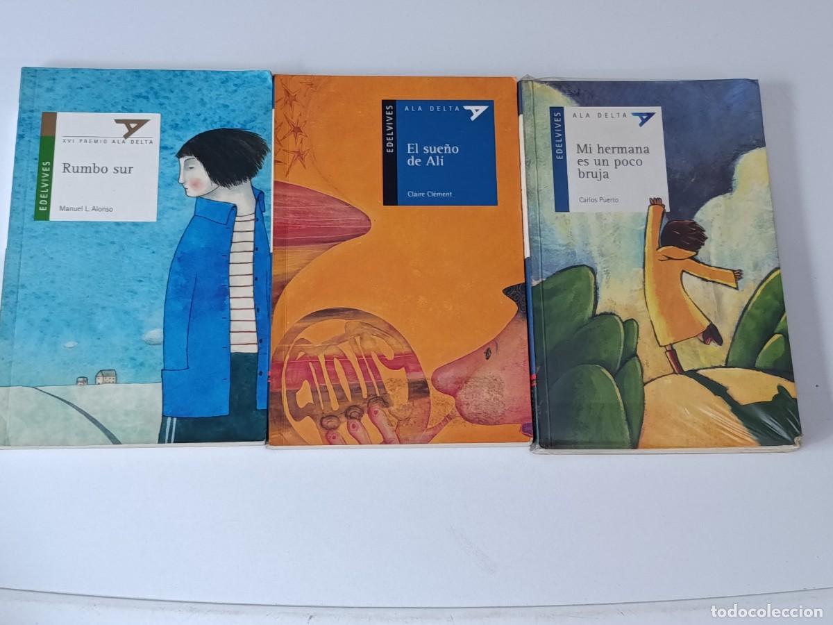 Second hand books: 3 LIBROS COLECCION ALA DELTA EDELVIVES