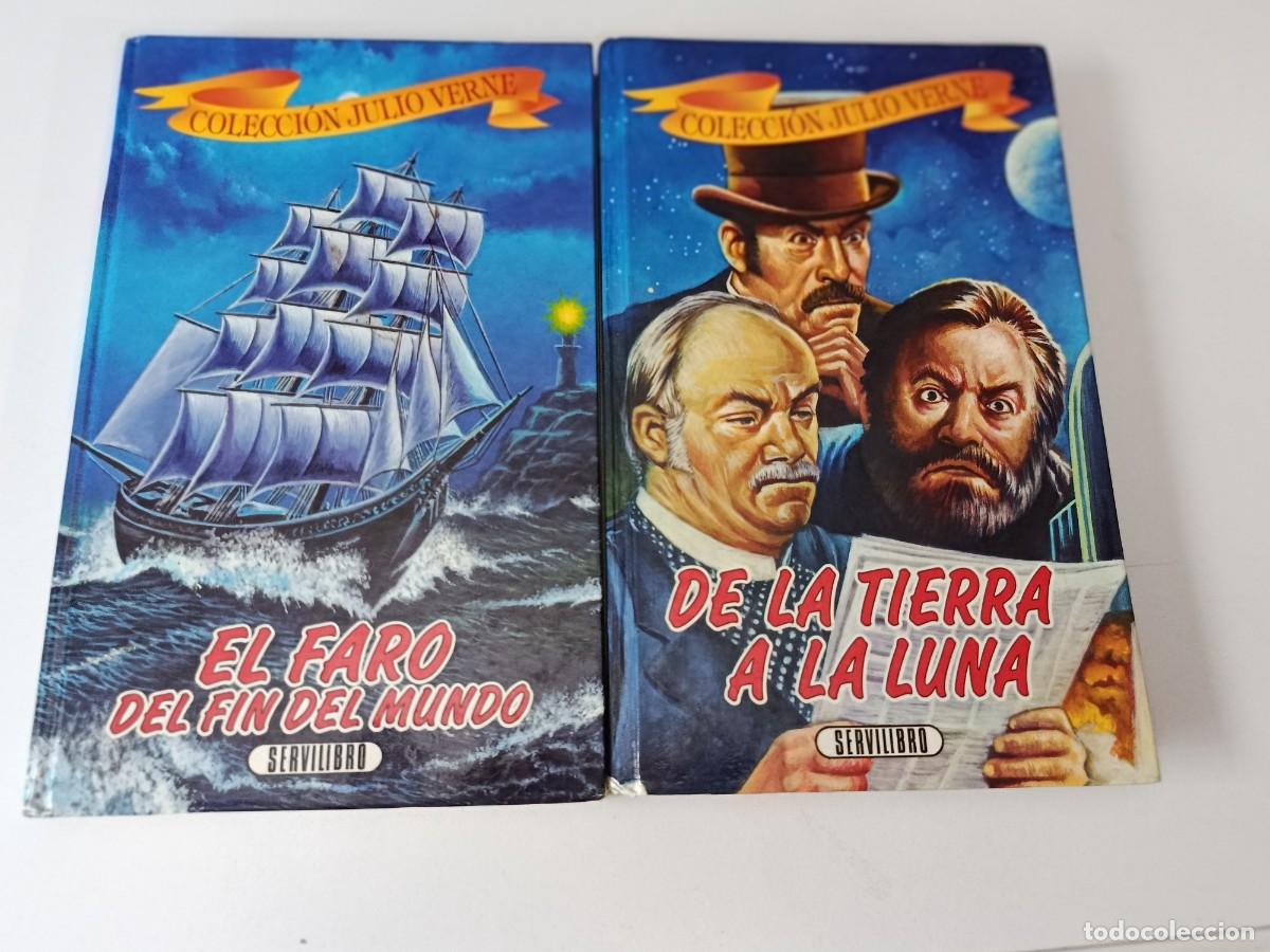Libros de segunda mano: 2 LIBROS DE JULIO VERNE