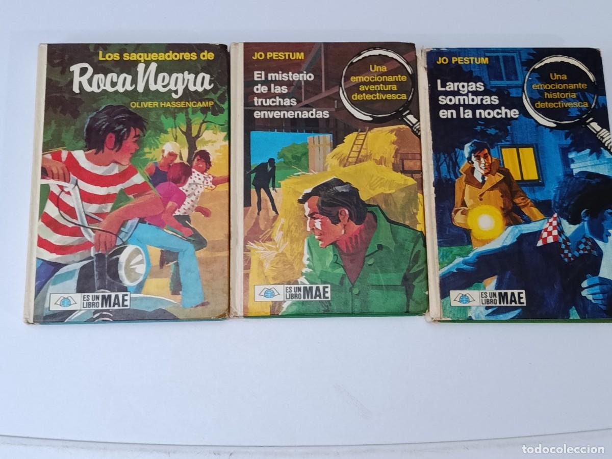Second hand books: 3 LIBROS DE AVENTURA Y DETECTIVES