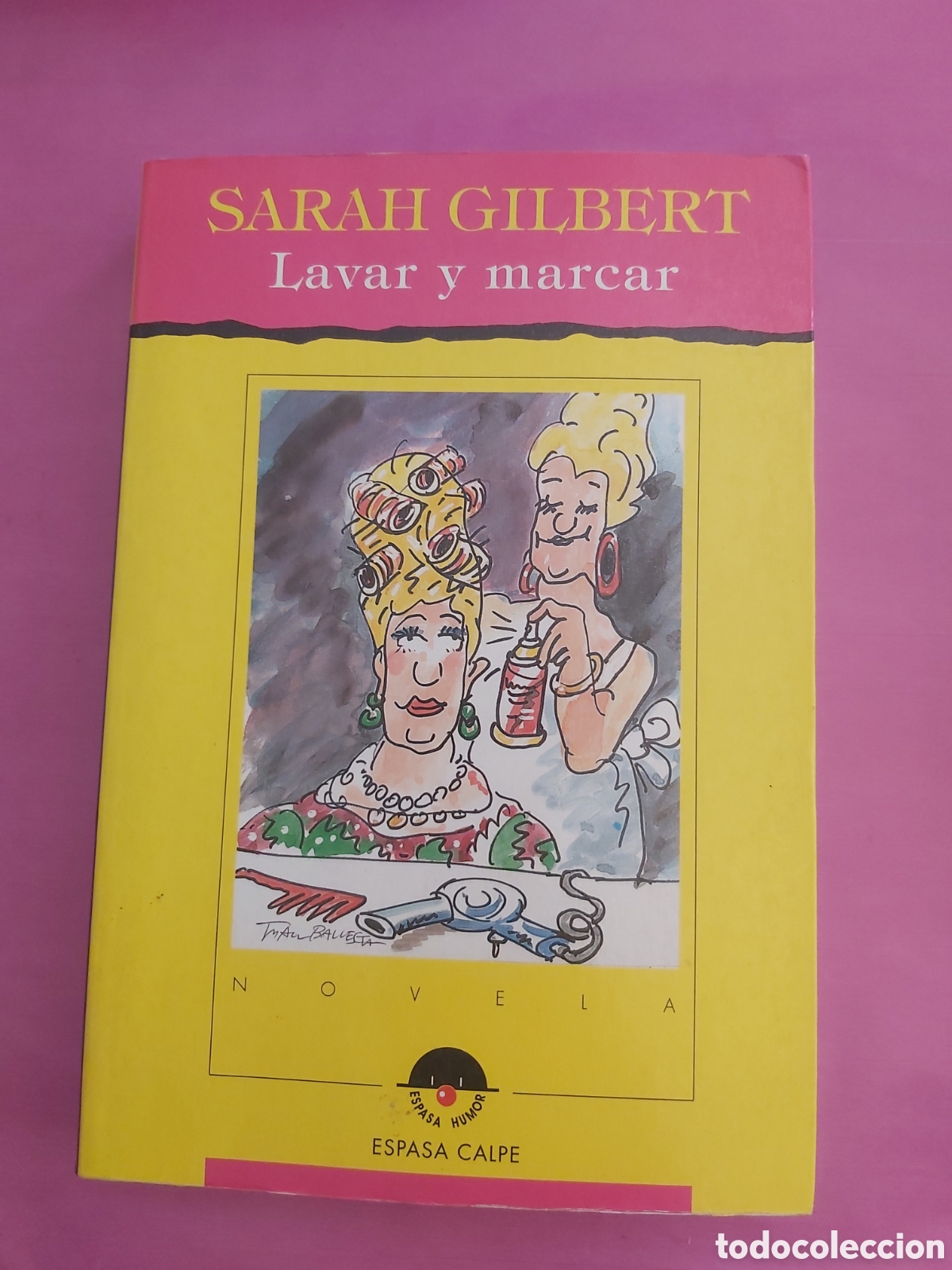 Libros de segunda mano: LAVAR Y MARCAR SARAH GILBERT ESPASA CALPE 1993