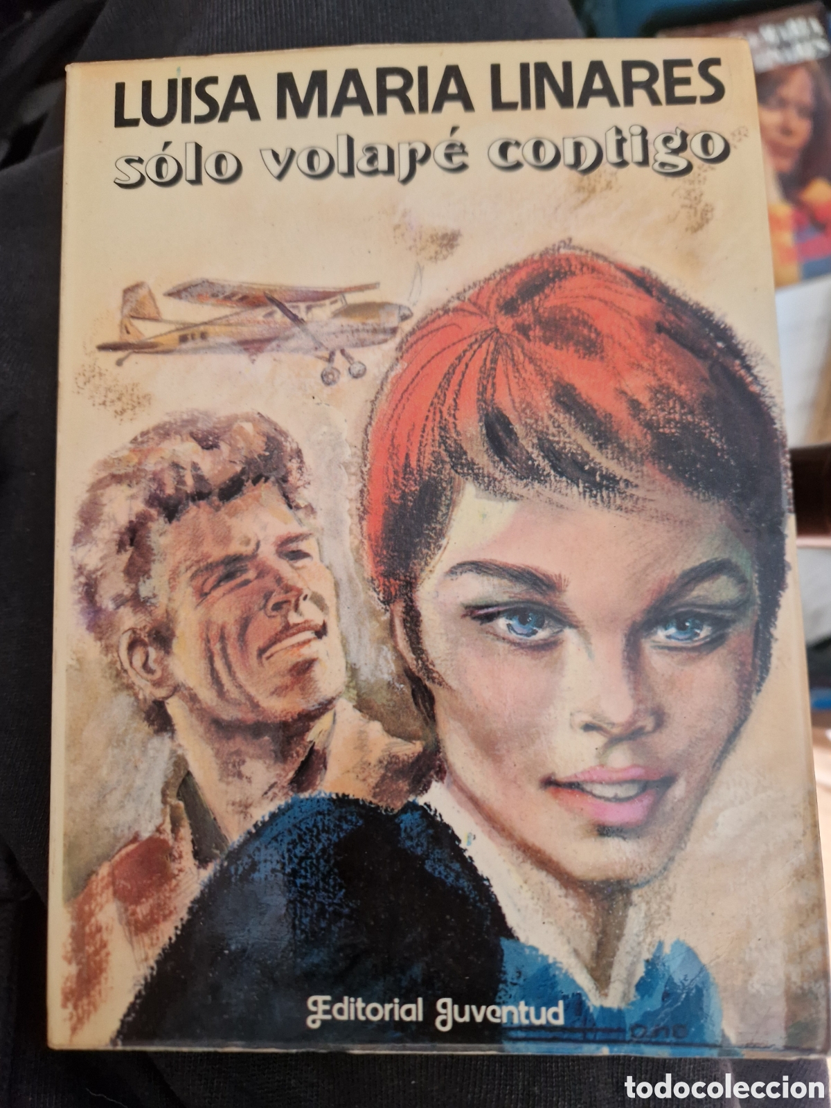 Libros de segunda mano: LINARES, Luisa. Solo volar&eacute; contigo: Novela