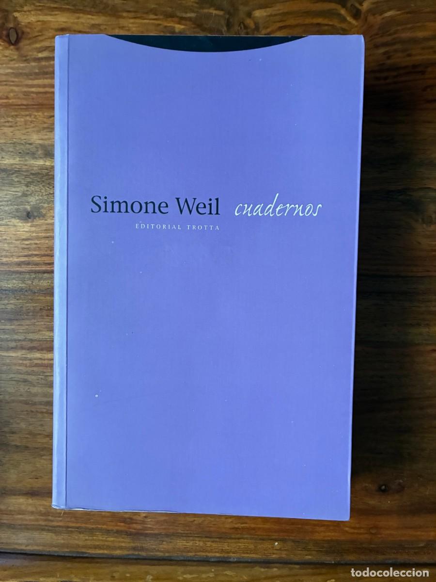 Libros de segunda mano: Cuadernos. Simon Weil. Editorial Trotta. Agotado
