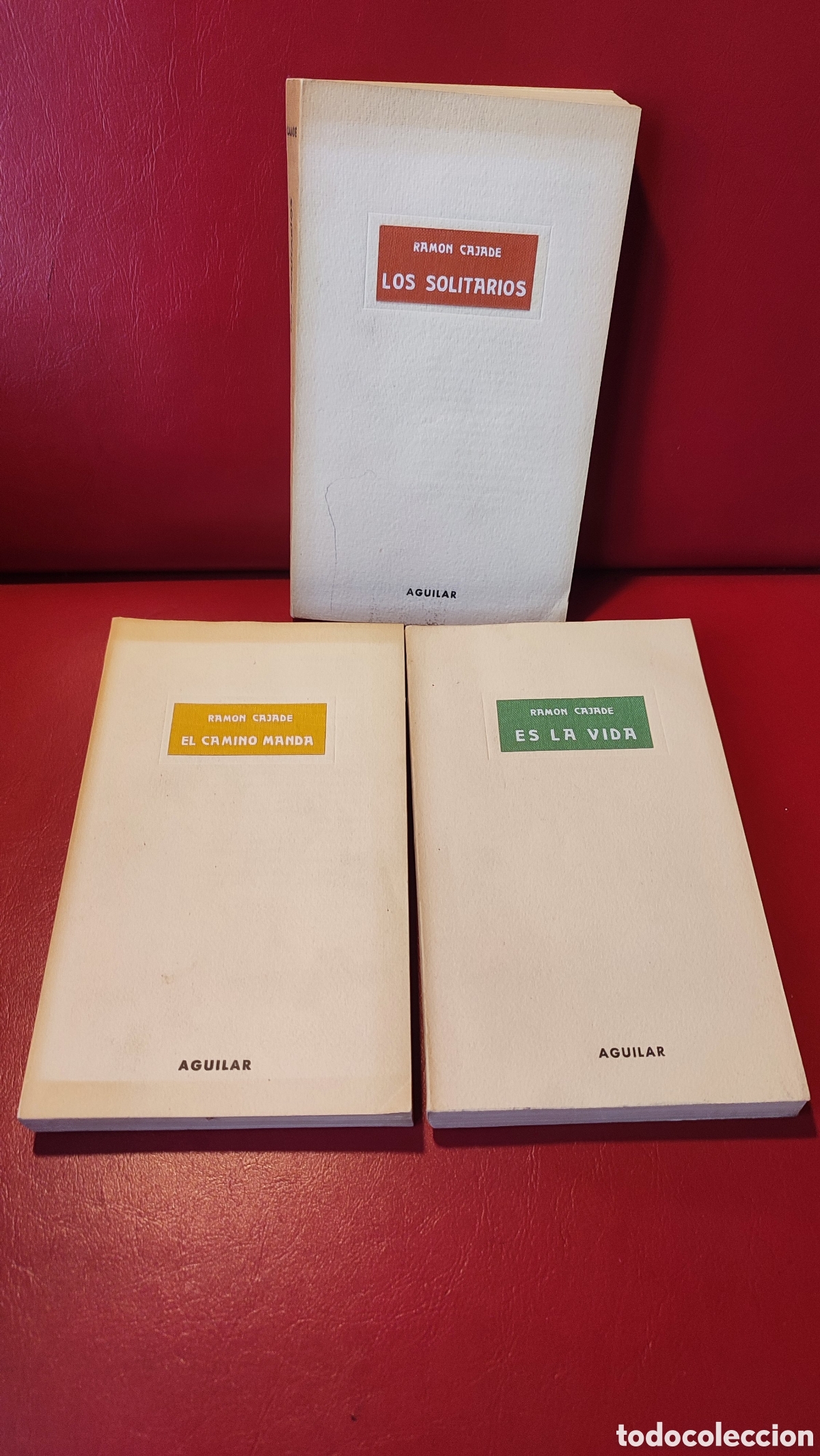 Libros de segunda mano: Lote Ram&oacute;n Cajade Aguilar