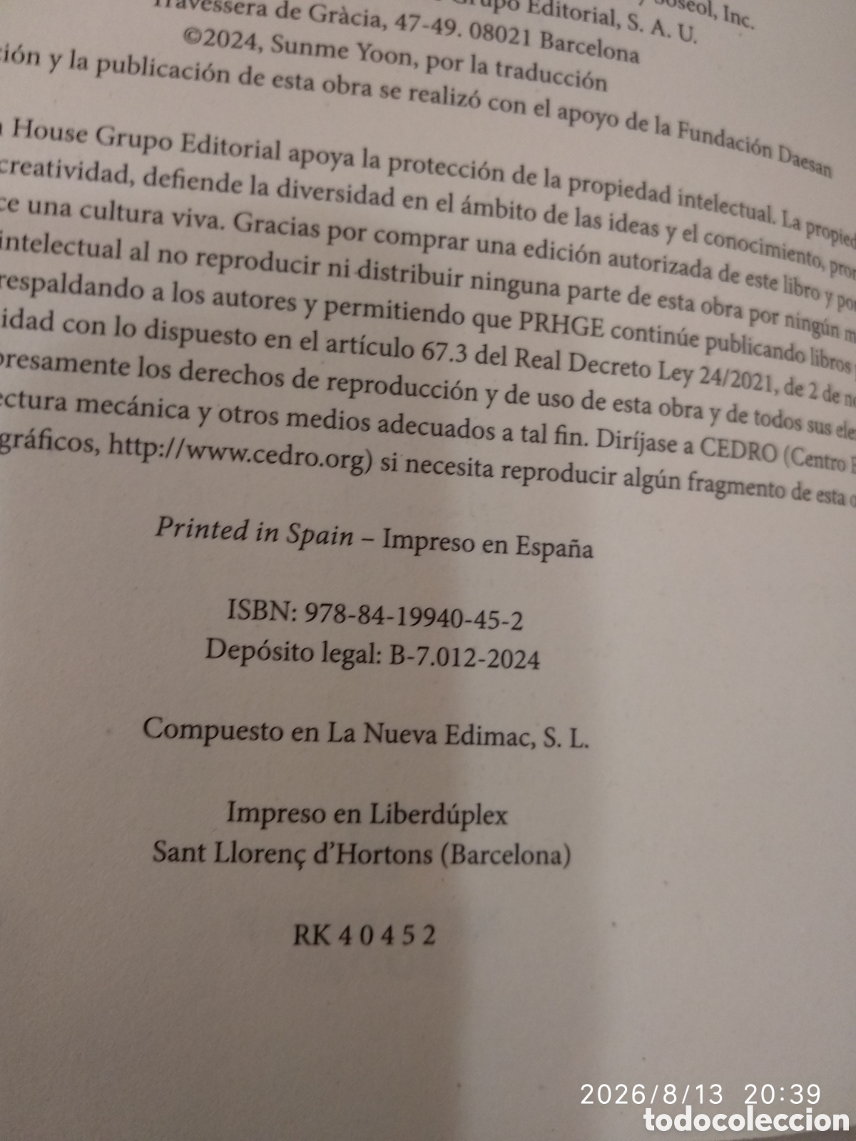 Libros de segunda mano: La turista (Yun Ko-Eun) - Foto 10