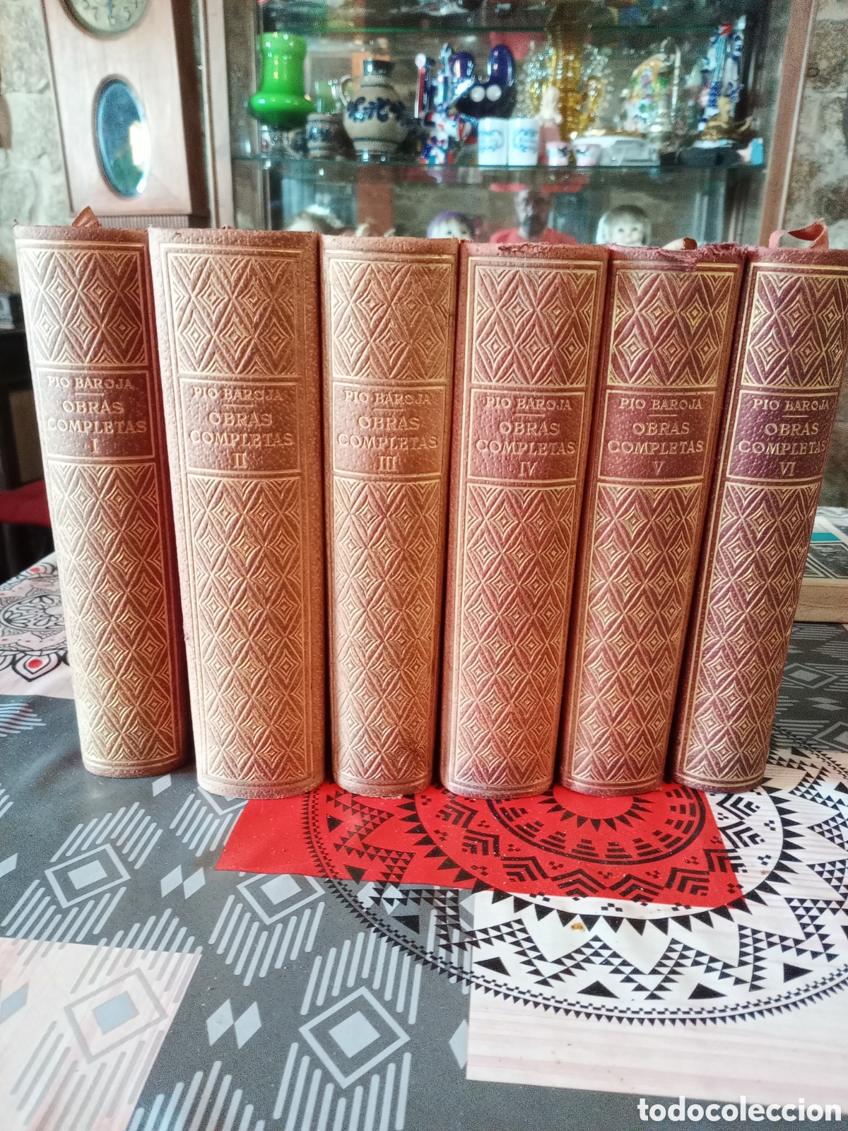 Libros de segunda mano: Pio Baroja obras completas 6 tomos