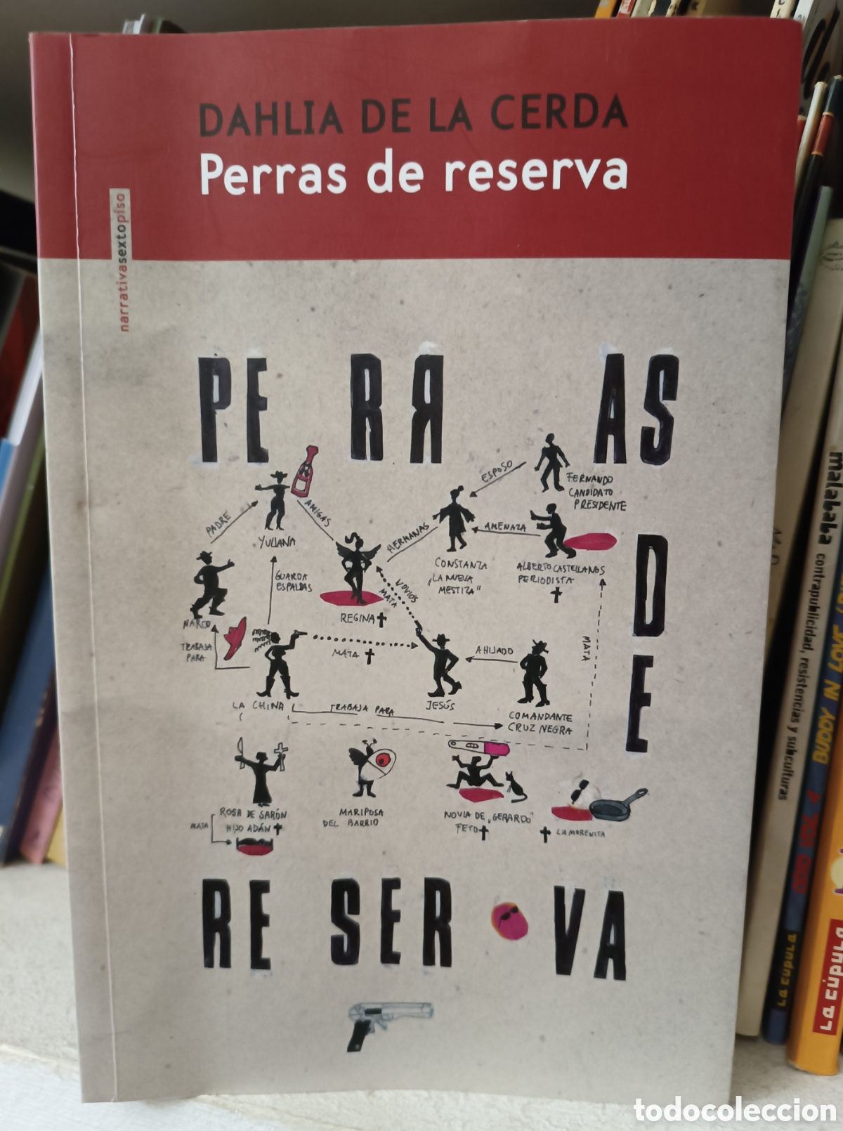 Libros de segunda mano: Perras de reserva (Dahlia de la Cerda).