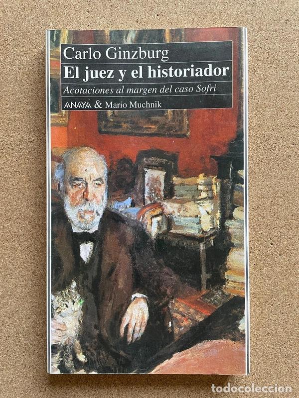 Libros de segunda mano: El juez y el historiador - Carlo Ginzburg