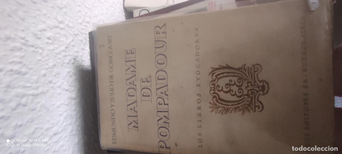 Libros de segunda mano: Madame de Pompadour - Edmundo y Julio de Goncourt
