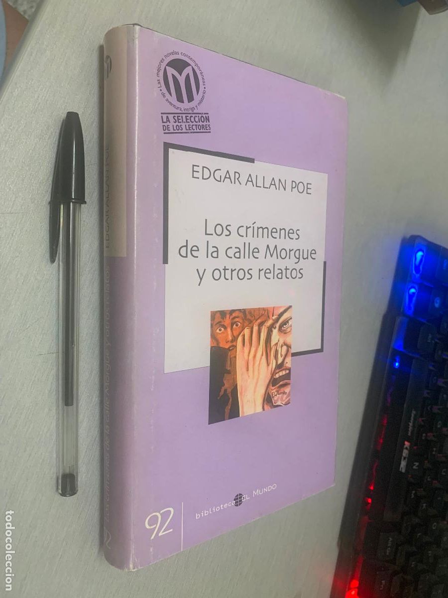 Livres d'occasion: LOS CR&Iacute;MENES DE LA CALLE MORGUE Y OTROS RELATOS / EDGAR ALLAN POE / BIBLIOTECA EL MUNDO 2003