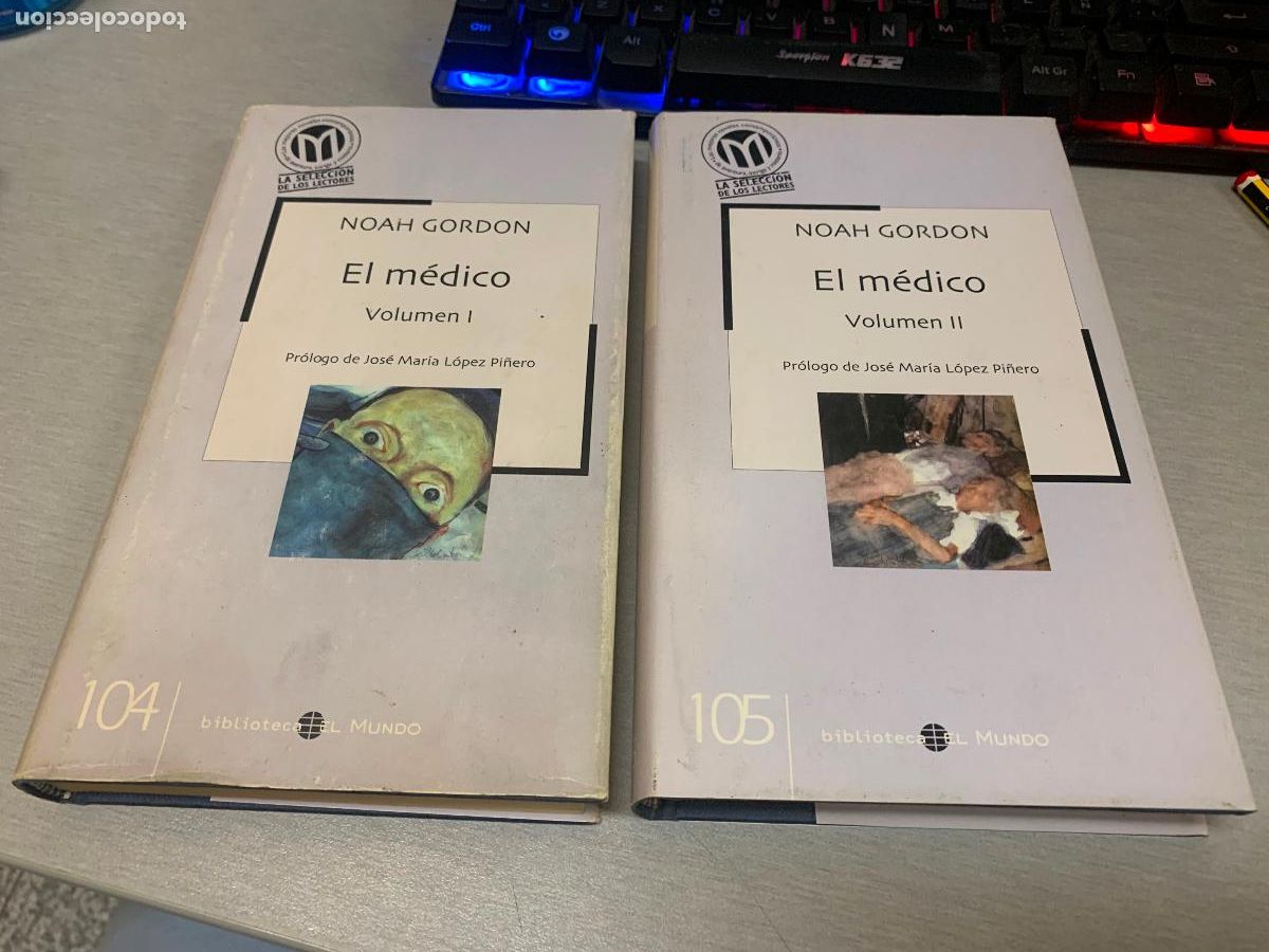 Libros de segunda mano: EL M&Eacute;DICO / NOAH GORDON / EN 2 LIBROS / BIBLIOTECA EL MUNDO 2003