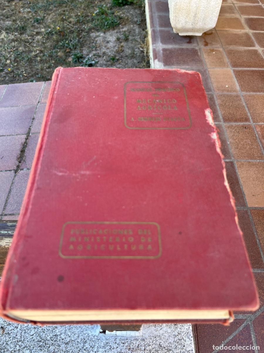 Libros de segunda mano: Libro: Mec&aacute;nico Agr&iacute;cola, A. Bermejo Zuazua, 1963