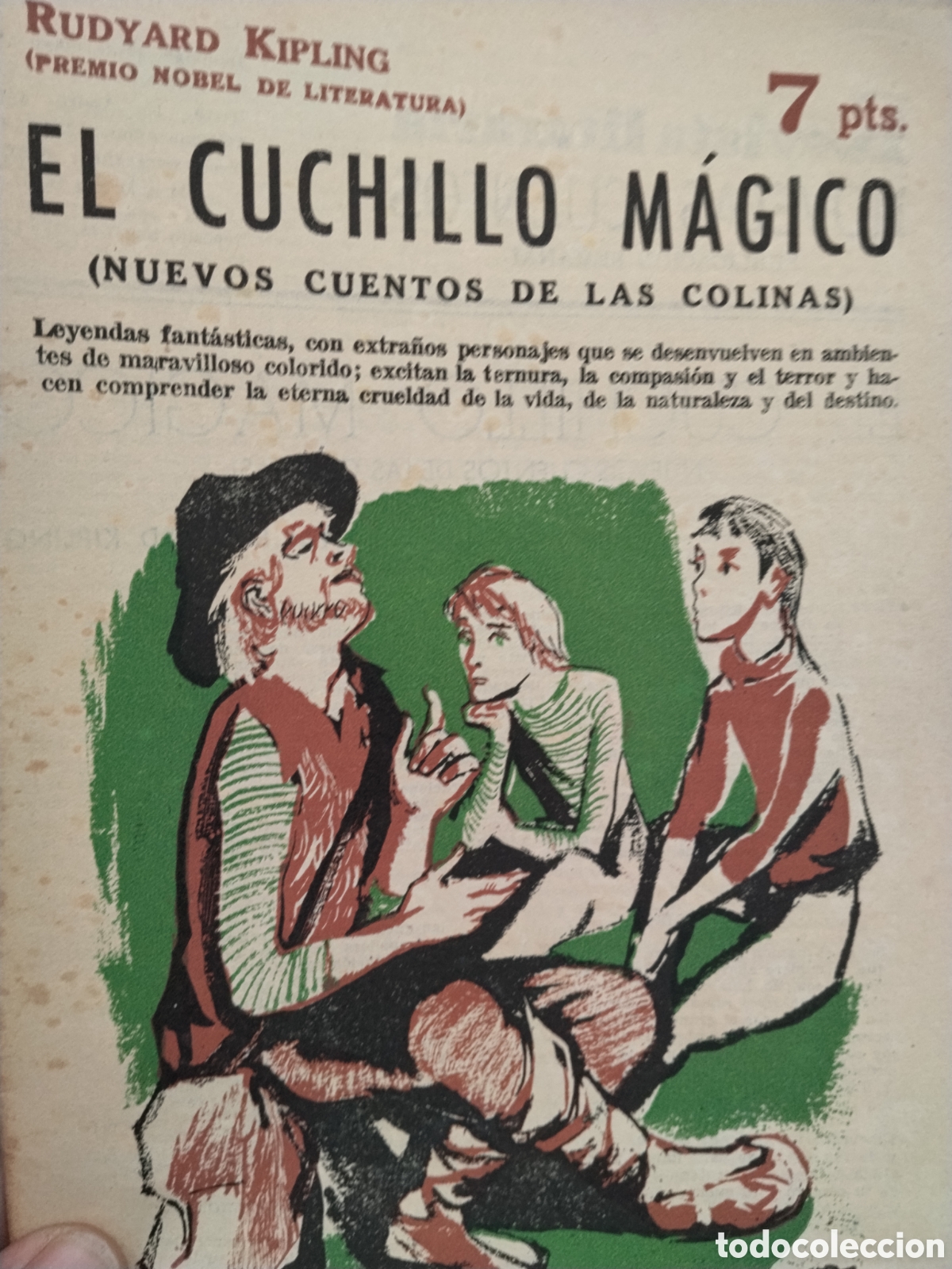 Gebrauchte B&uuml;cher: Rudyard Kipling. El cuchillo m&aacute;gico