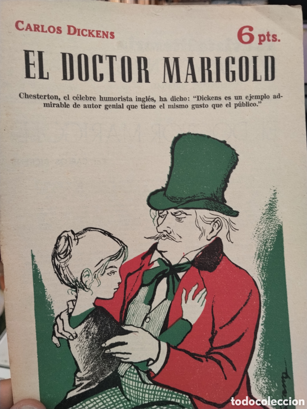Second hand books: Carlos Dickens. El doctor Marigold