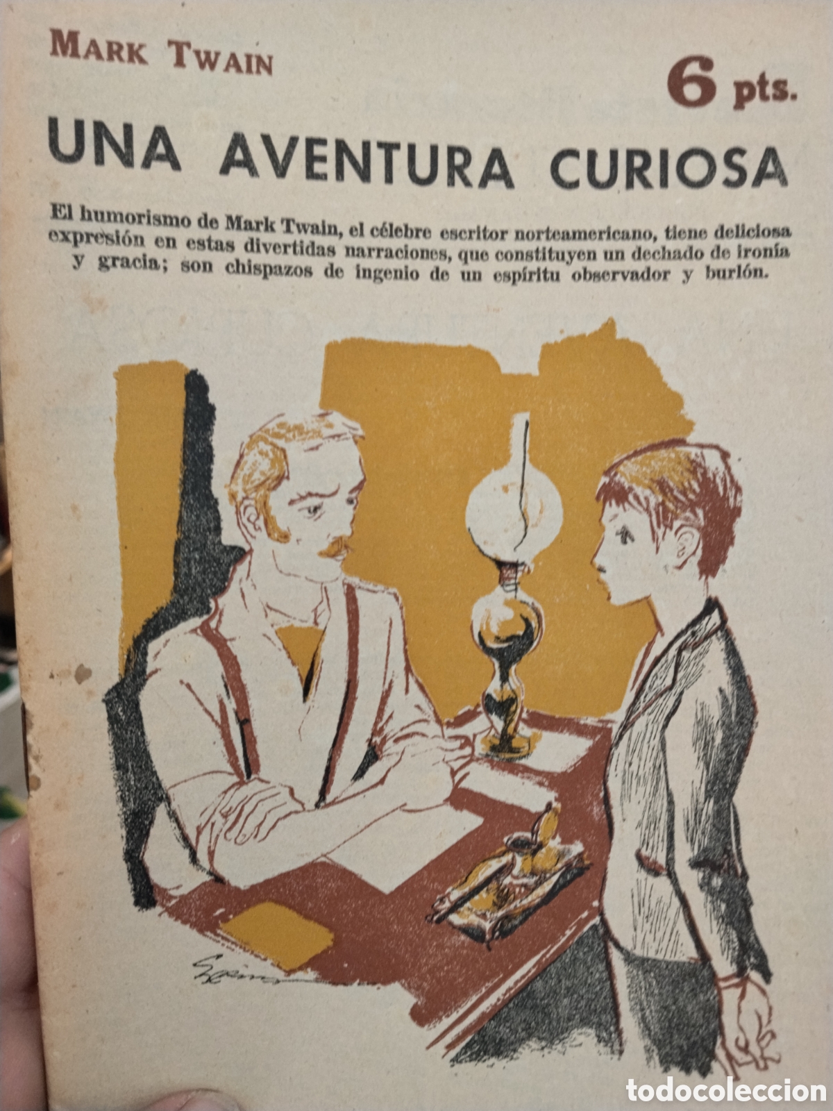 Gebrauchte B&uuml;cher: Mark Twain. Una aventura curiosa