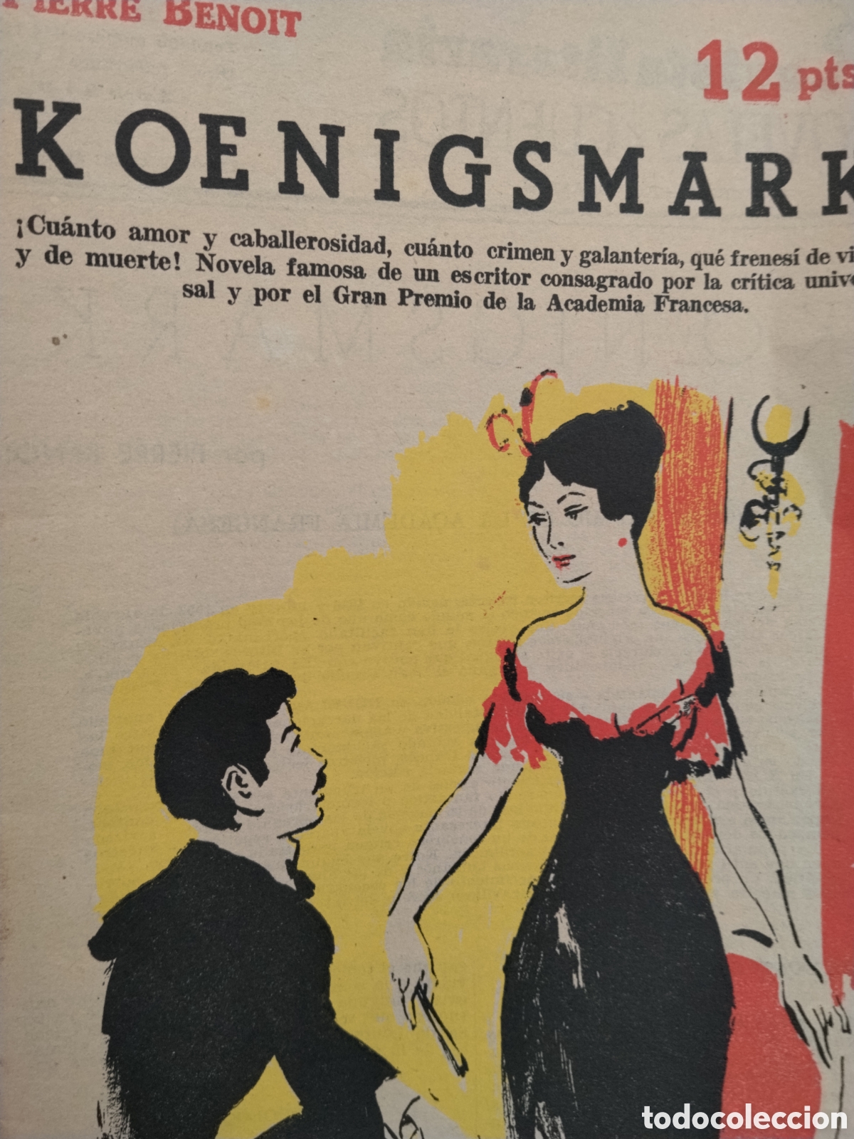 Livros em segunda m&atilde;o: Pierre Benoit. Koenigsmark