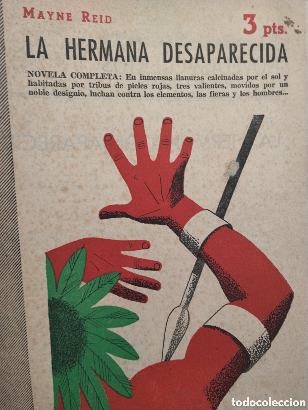 Livros em segunda m&atilde;o: Mayne Reid. La hermana desparecida