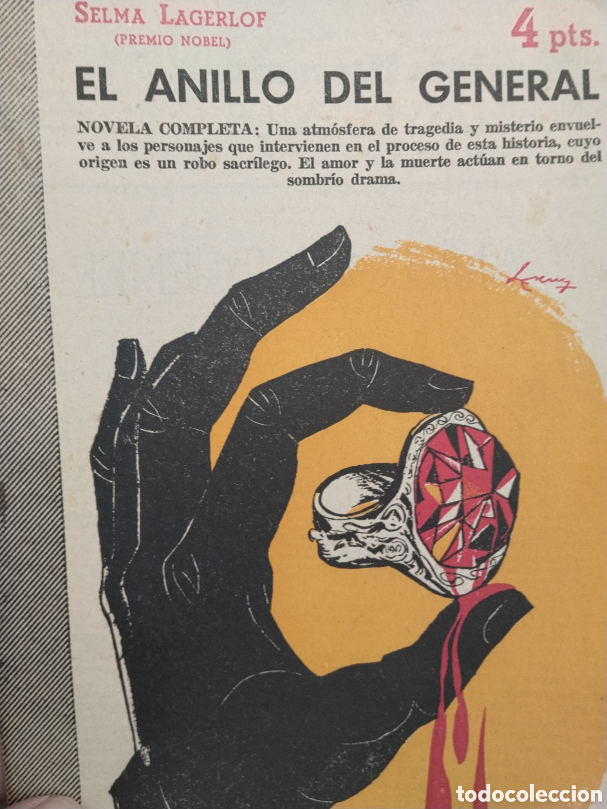 Livros em segunda m&atilde;o: Selma Lagerlof. El anillo del general