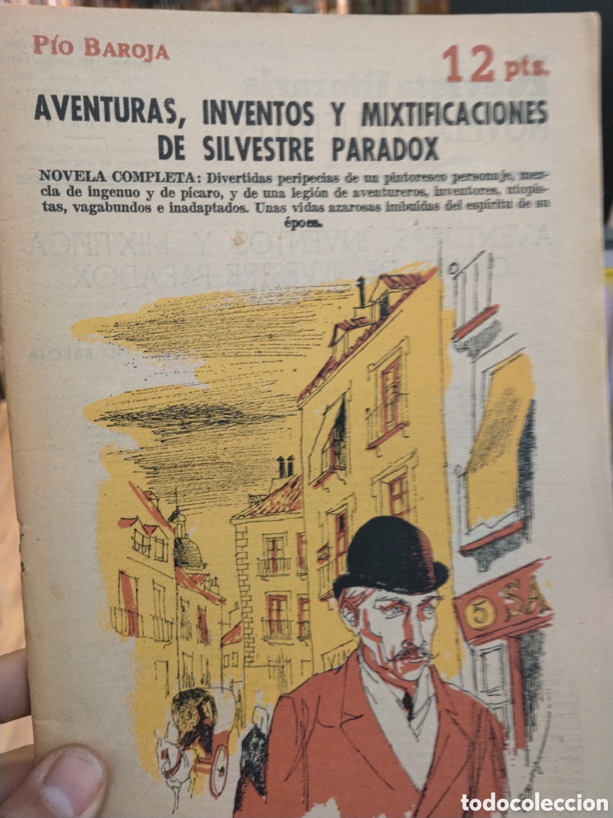 Livros em segunda m&atilde;o: Pio Baroja. Aventuras, inventos y mixtificaciones de Silvestre Paradox