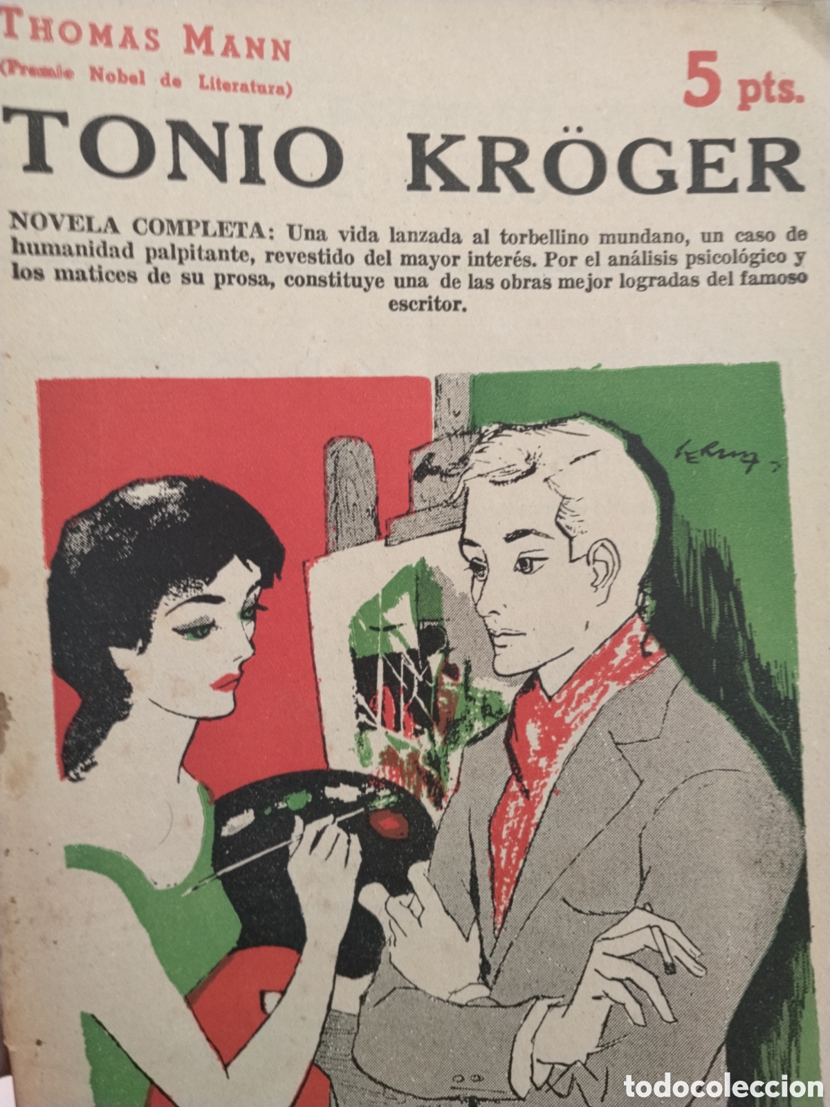 Libri di seconda mano: Thomas Mann. Tonio Kr&ouml;ger.