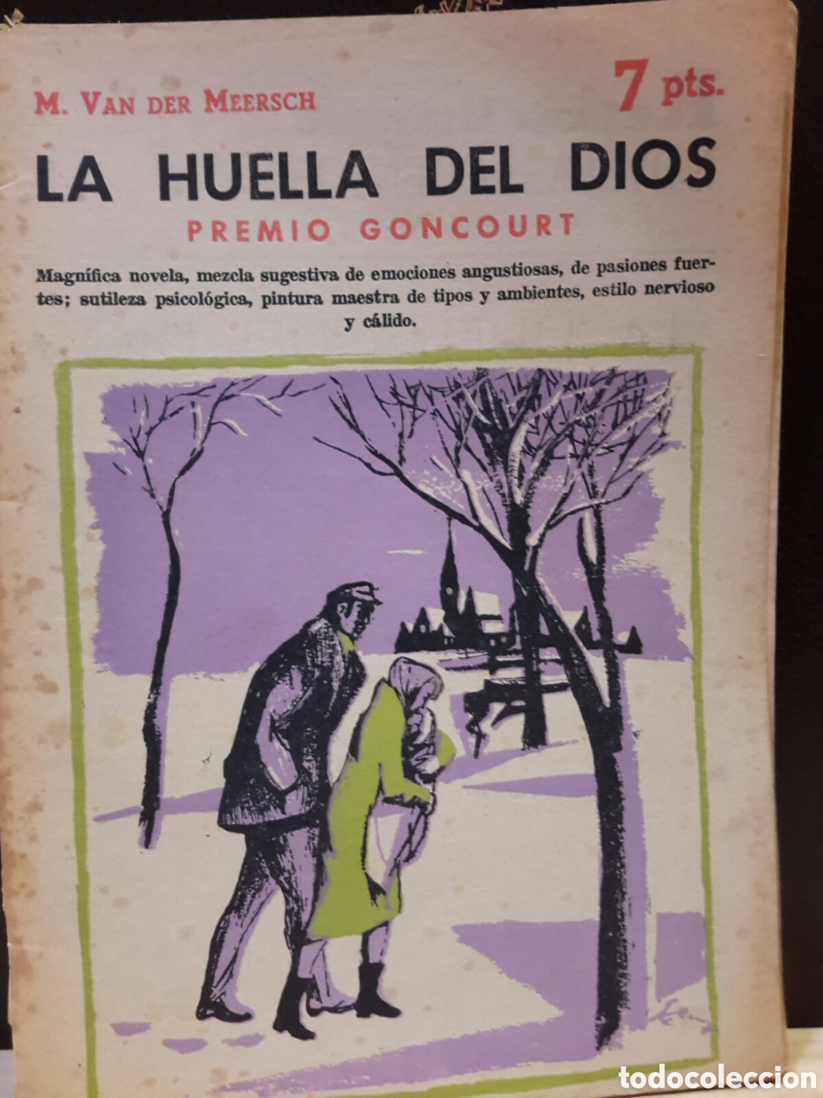 Gebrauchte B&uuml;cher: M. Van der Meersch. La Huella del Dios. Premio Goncourt