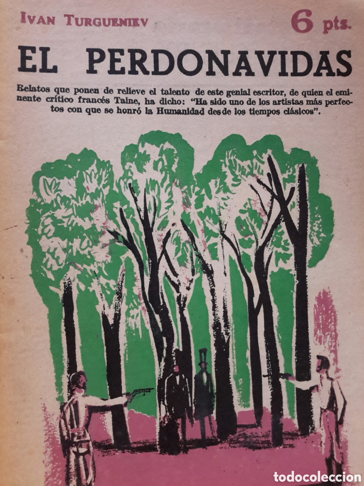 Libros de segunda mano: Ivan Turgueniev. El Perdonavidas. - Foto 1