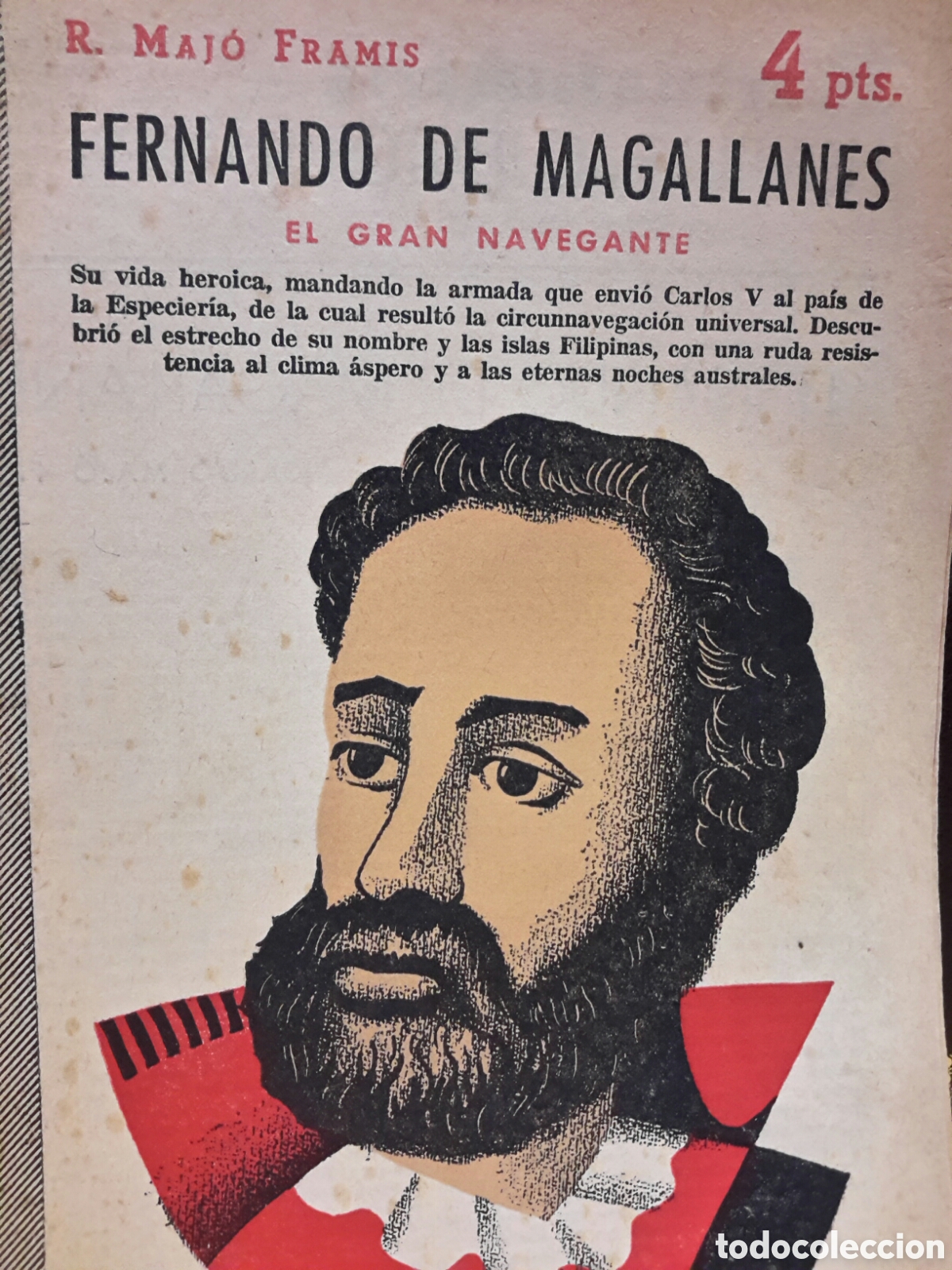 Second hand books: R. Maj&oacute; Frajis. Fernando de Magallanes. El Gran Navigante