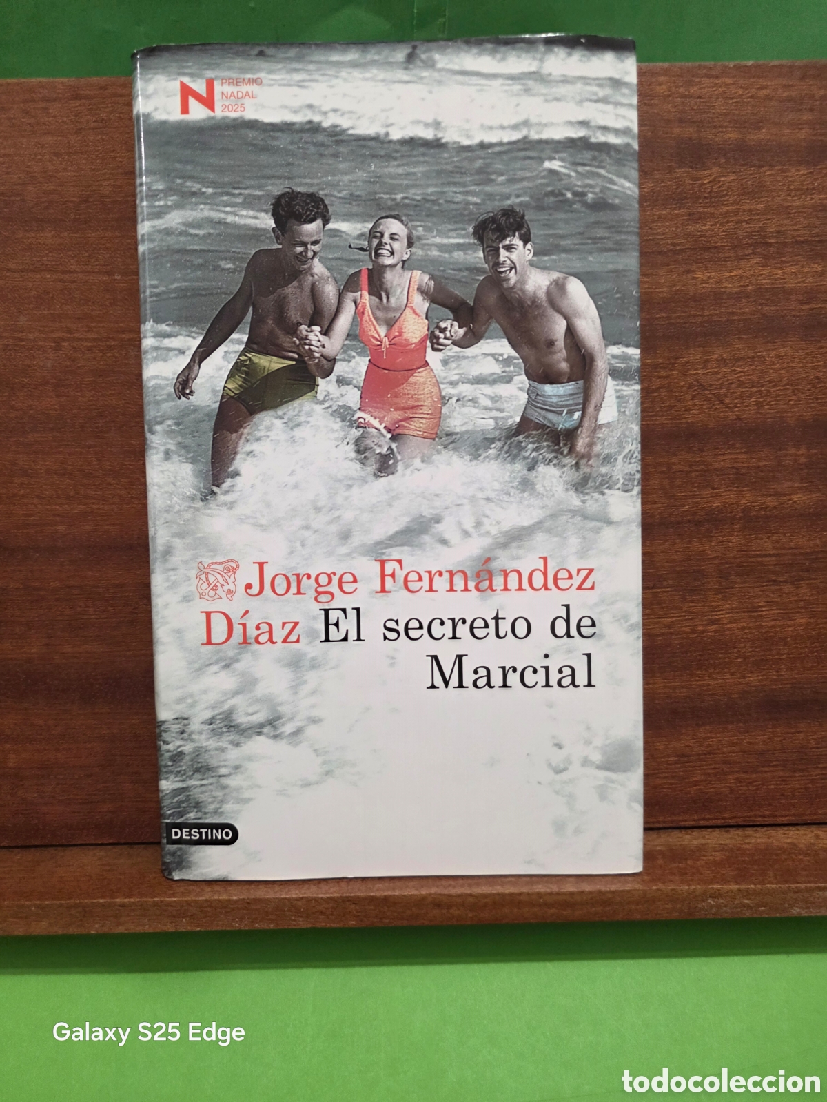 Libros de segunda mano: &rdquo;&rdquo;EL SECRETO DE MARCIAL&rdquo;&rdquo;... JORGE FERN&Aacute;NDEZ D&Iacute;AZ...EDITORIAL DESTINO...2025...