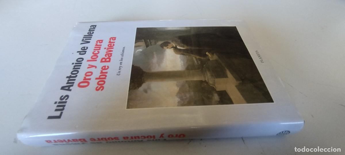 Libros de segunda mano: ORO Y LOCURA SOBRE BAVIERA / LUIS ANTONIO DE VILLENA / EVA 202 / PLANETA