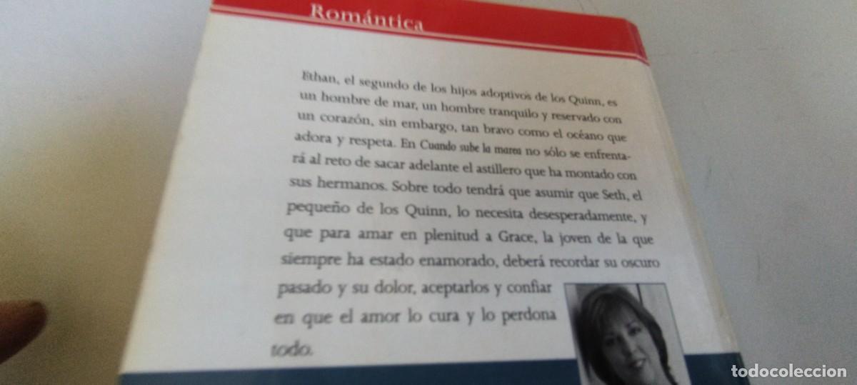 Libros de segunda mano: CUANDO SUBE LA MAREA / NORA ROBERTS / EVA 202 - Foto 4