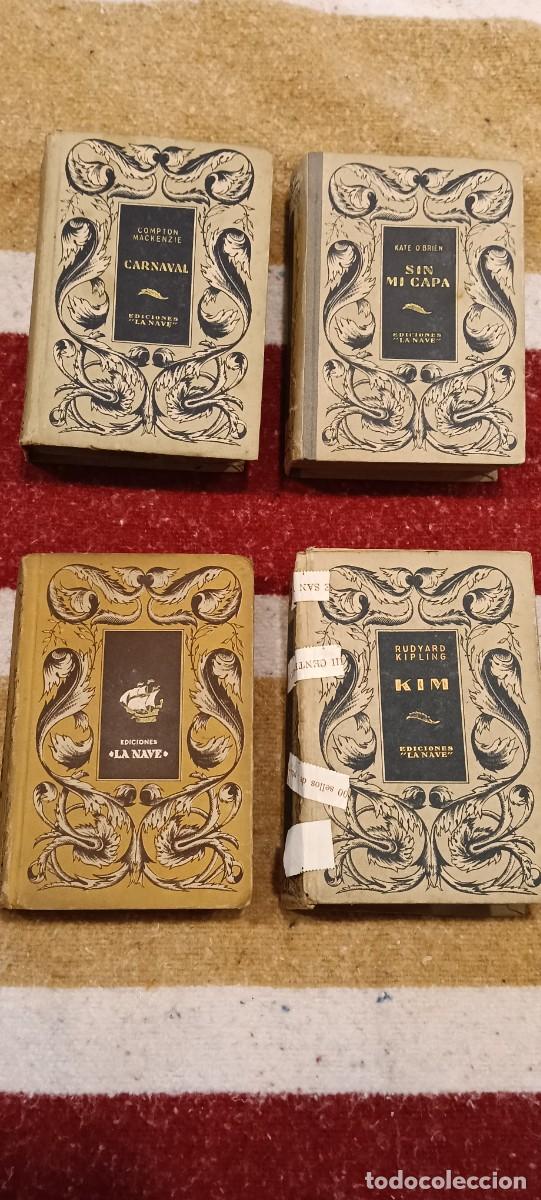 Gebrauchte B&uuml;cher: Lote 4 Libros Ediciones La Nave (Madrid) - Serie B: Autores Extranjeros - Tapa Dura y Sobrecubiertas
