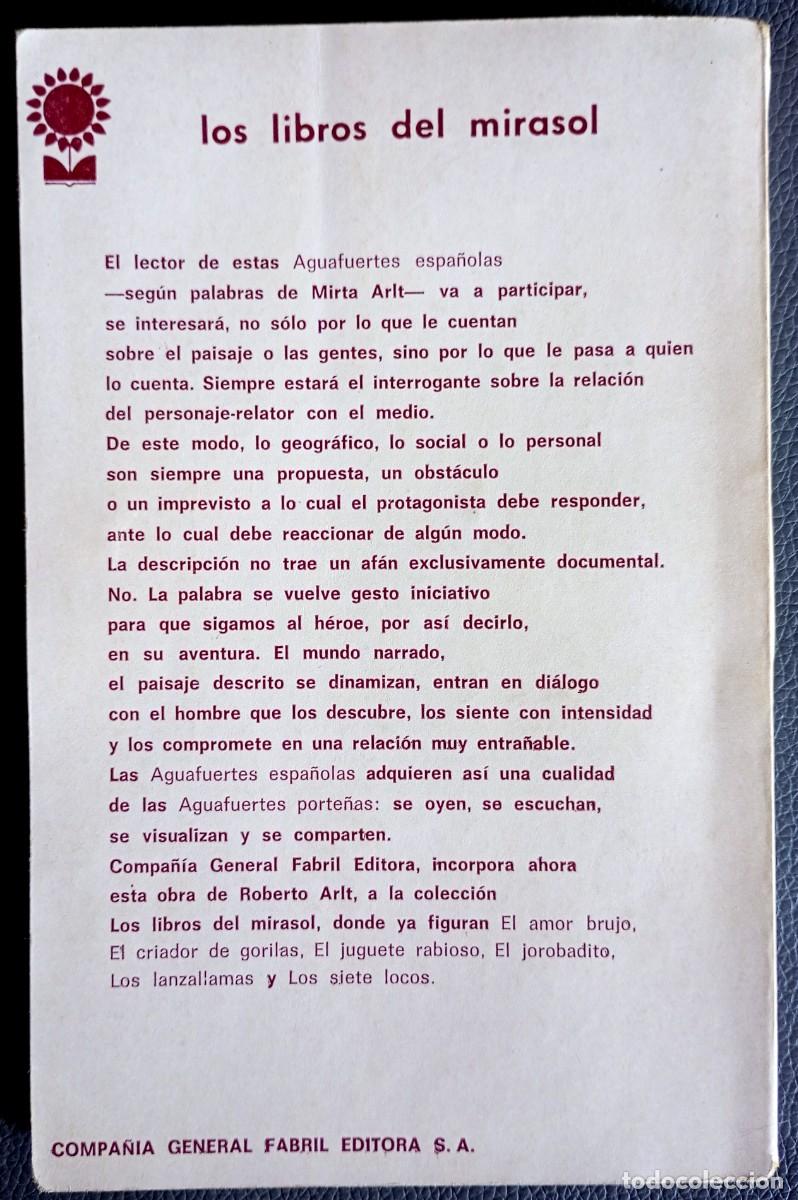 Libros de segunda mano: Roberto Arlt . Aguafuertes espa&ntilde;olas - Foto 2