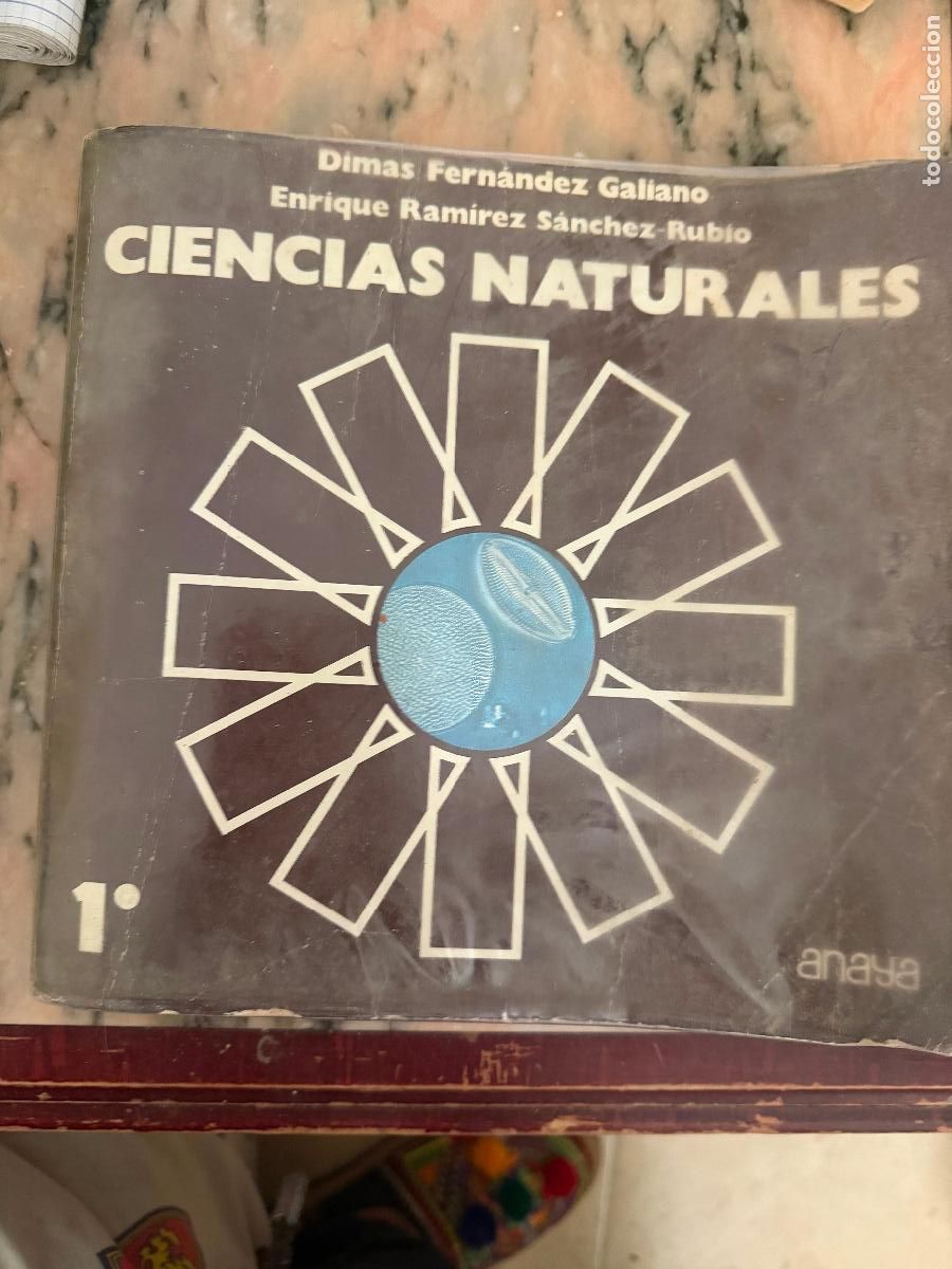 Libros de segunda mano: Libro de ciencias naturales 1 EGB (anaya