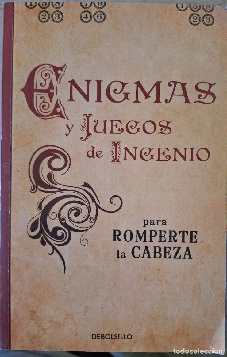 Libros de segunda mano: ENIGMAS Y JUEGOS DE INGENIO PARA ROMPERTE LA CABEZA. -