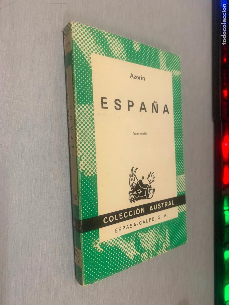 Libros de segunda mano: ESPA&Ntilde;A / AZOR&Iacute;N / AUSTRAL - ESPASA CALPE 1972