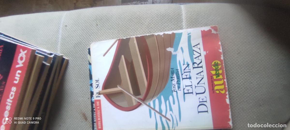 Second hand books: El fin de una raza, Pereda. Biblioteca El Sol