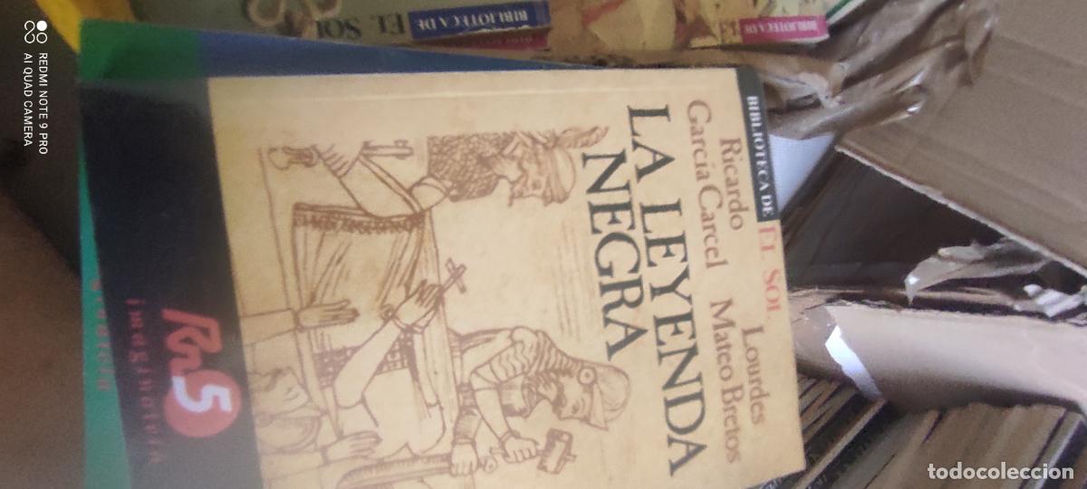 Libros de segunda mano: la leyenda negra. Biblioteca El Sol