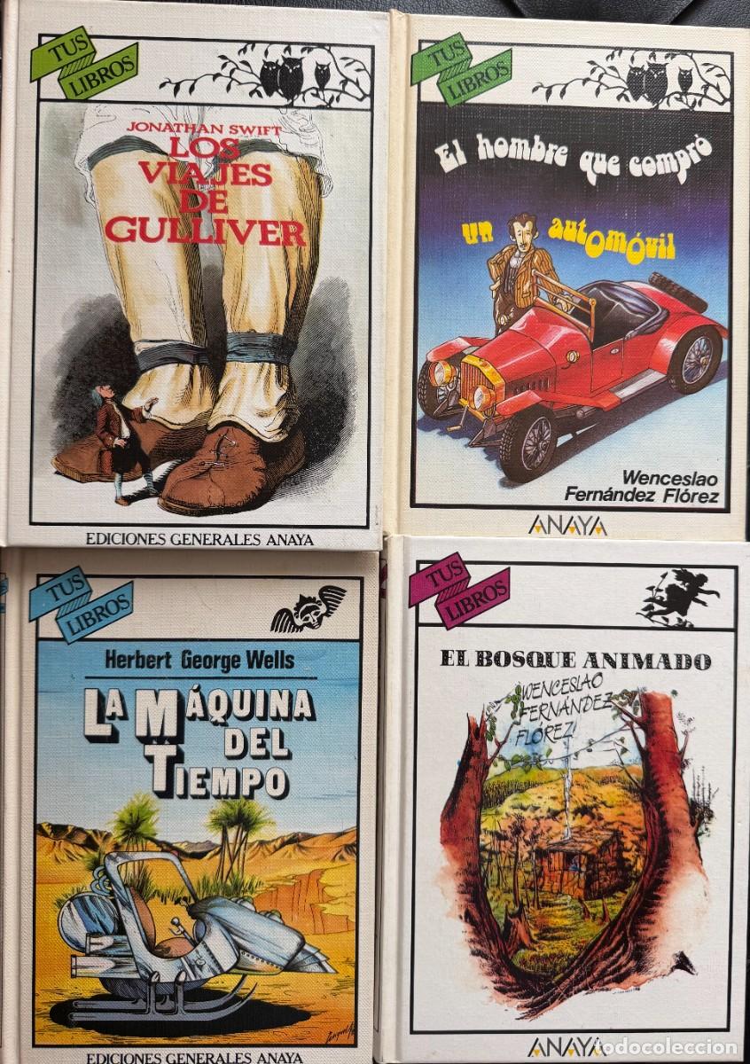 Libros de segunda mano: Tus Libros. 4 t&iacute;tulos. La m&aacute;quina del tiempo. El bosque animado.El hombre que compr&oacute; un ....