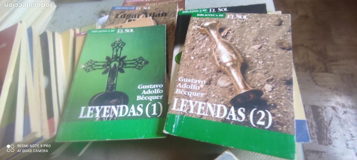 Libros de segunda mano: Leyendas de Becquer 2 vols. Biblioteca El Sol - Foto 1