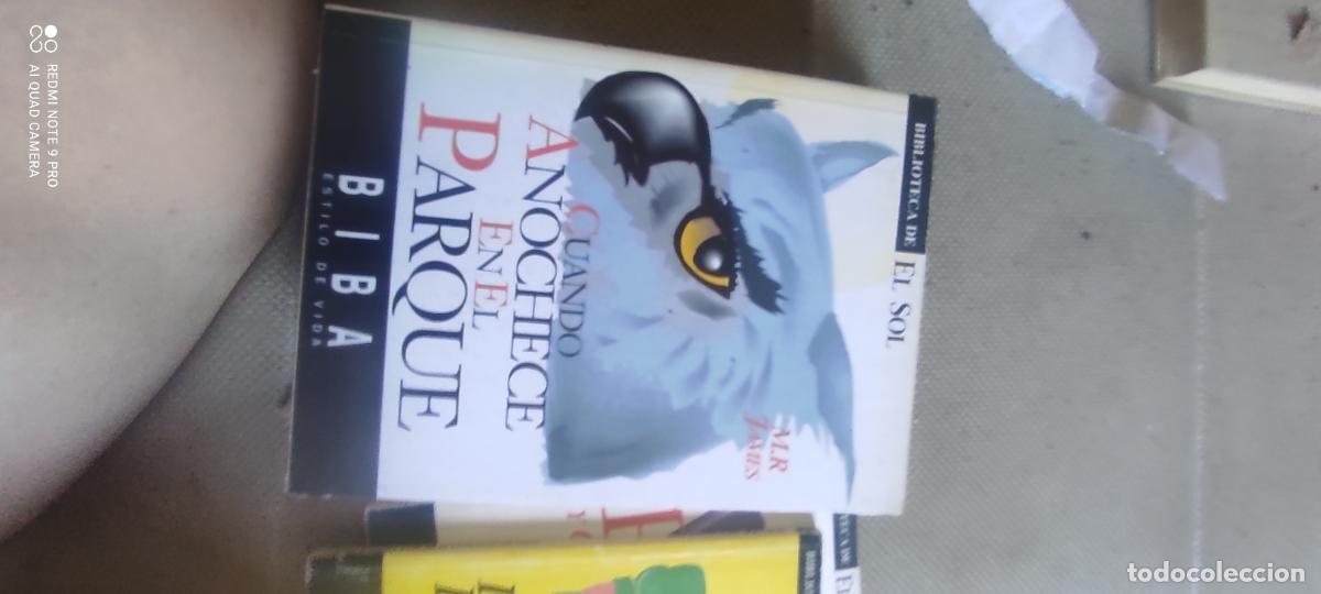 Libros de segunda mano: cuando anochece en el parque, James. 3 . Biblioteca El Sol - Foto 1