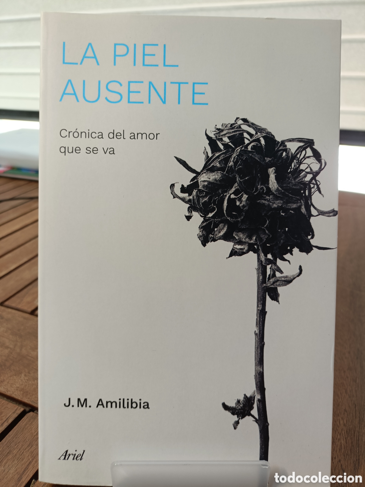 Libros de segunda mano: La piel ausente, Cr&oacute;nica del amor que se va por J.M.Amilibia.