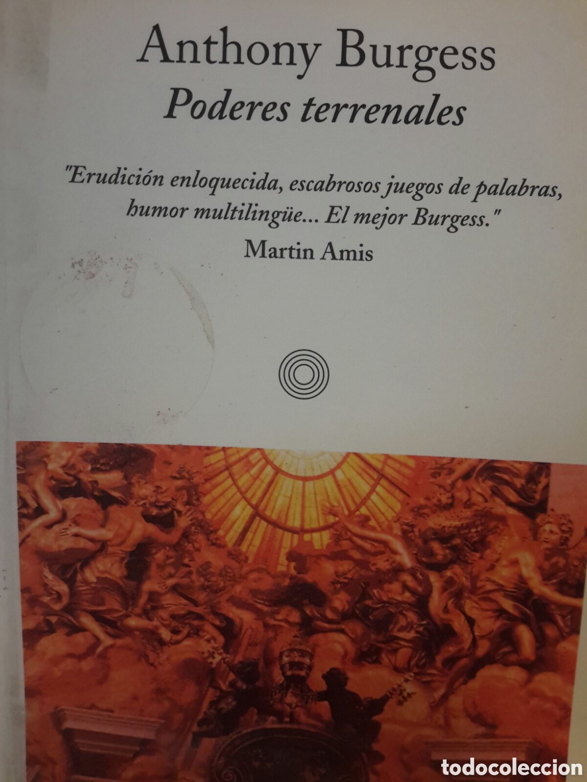 Second hand books: Anthony Burgess. Poderes terrenales