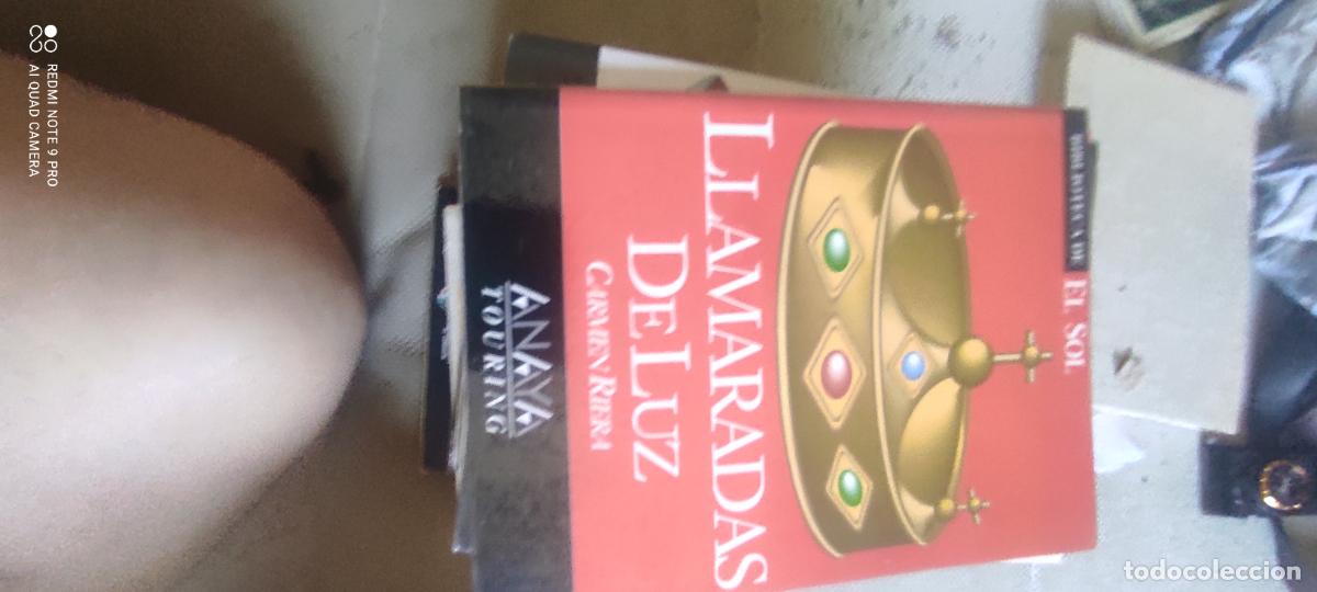 Libros de segunda mano: Llamaradas de luz, Carmen Riera. Biblioteca del Sol