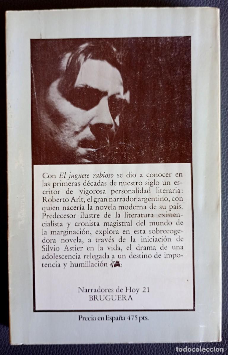 Libros de segunda mano: Roberto Arlt . El juguete rabioso - Foto 2