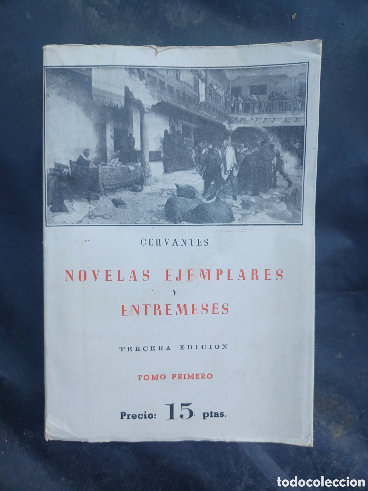 Libros de segunda mano: Novelas ejemplares y entremeses, Cervantes, Tomo primero, Biblioteca Bolsillo. intonso