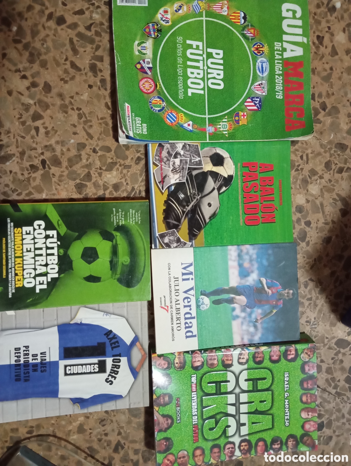 Libros de segunda mano: Lote libros futbol perfecto estado