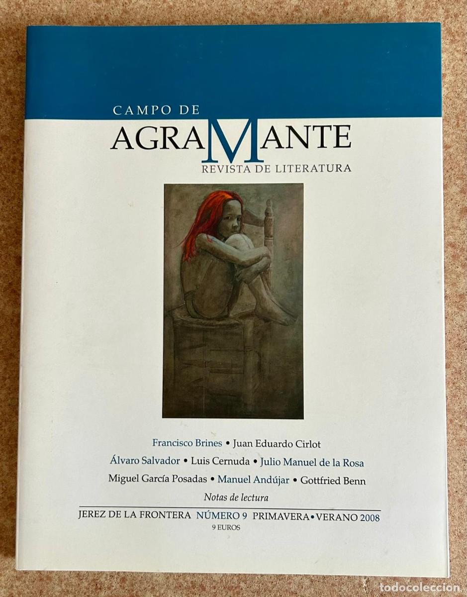 Libros de segunda mano: CAMPO DE AGRAMANTE - n 9 - 2008 - Francisco Brines, Cernuda... Fundaci&oacute;n Caballero Bonald