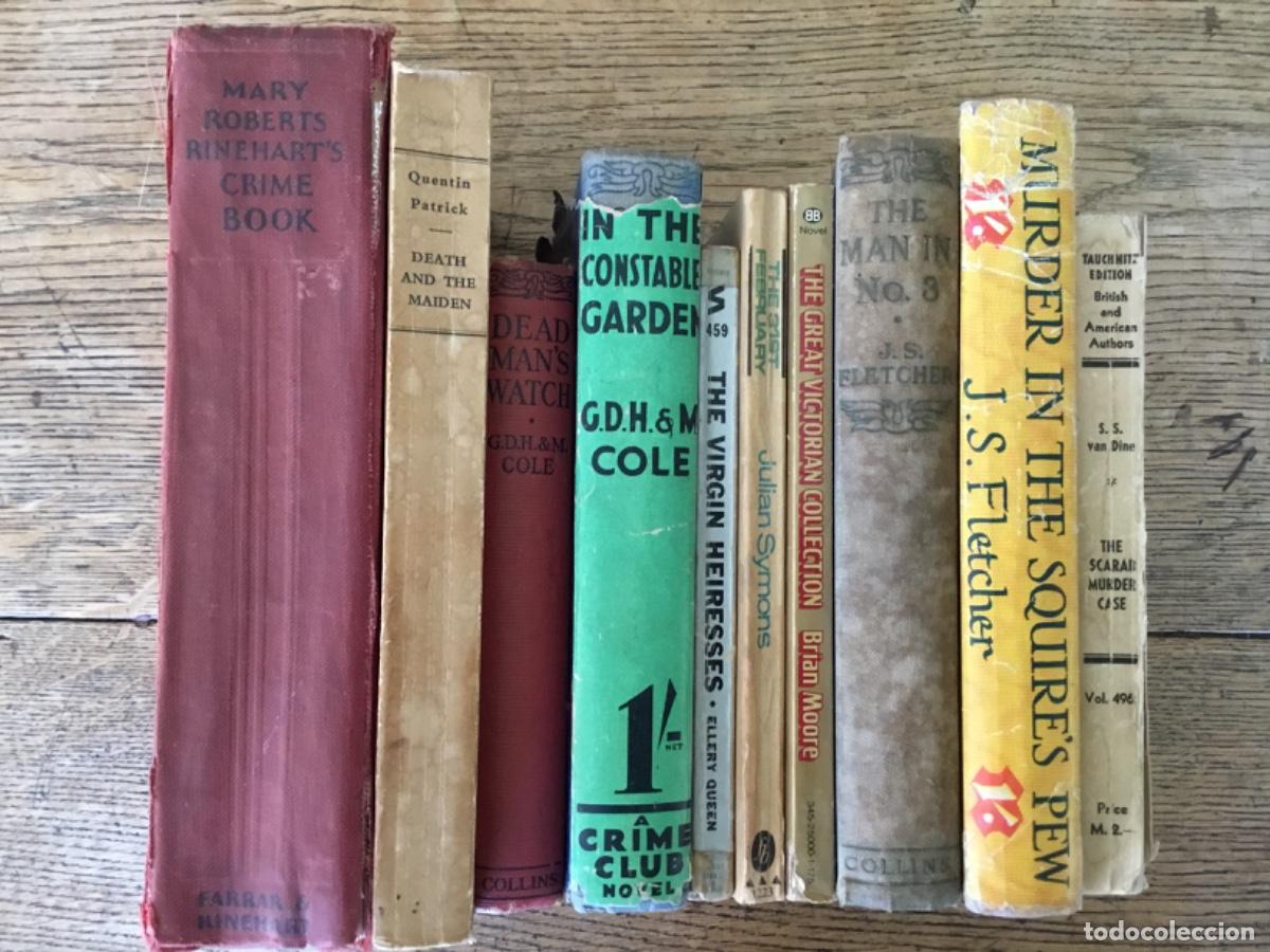 Gebrauchte B&uuml;cher: LOTE 10 LIBROS // MISTERIO Y POLICIACO // LITERATURA INGLESA, AMERICANA // EN INGLES // 8