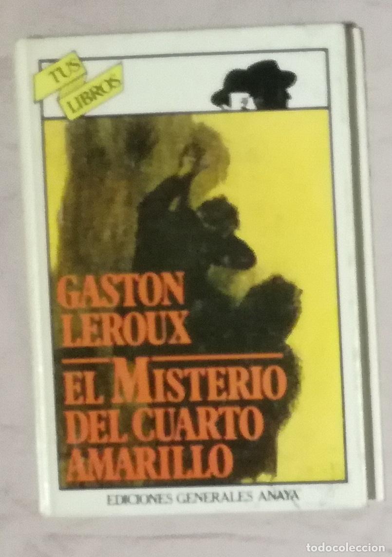 Libros de segunda mano: El misterio del cuarto amarillo Gaston Leroux; Anaya Tus Libros n&ordm; 2