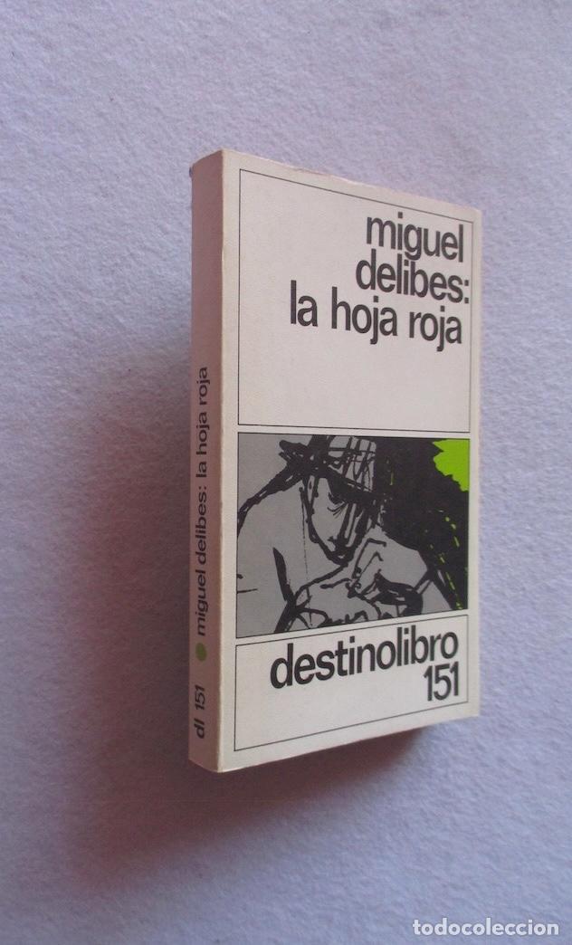 Livros em segunda m&atilde;o: LA HOJA ROJA - MIGUEL DELIBES