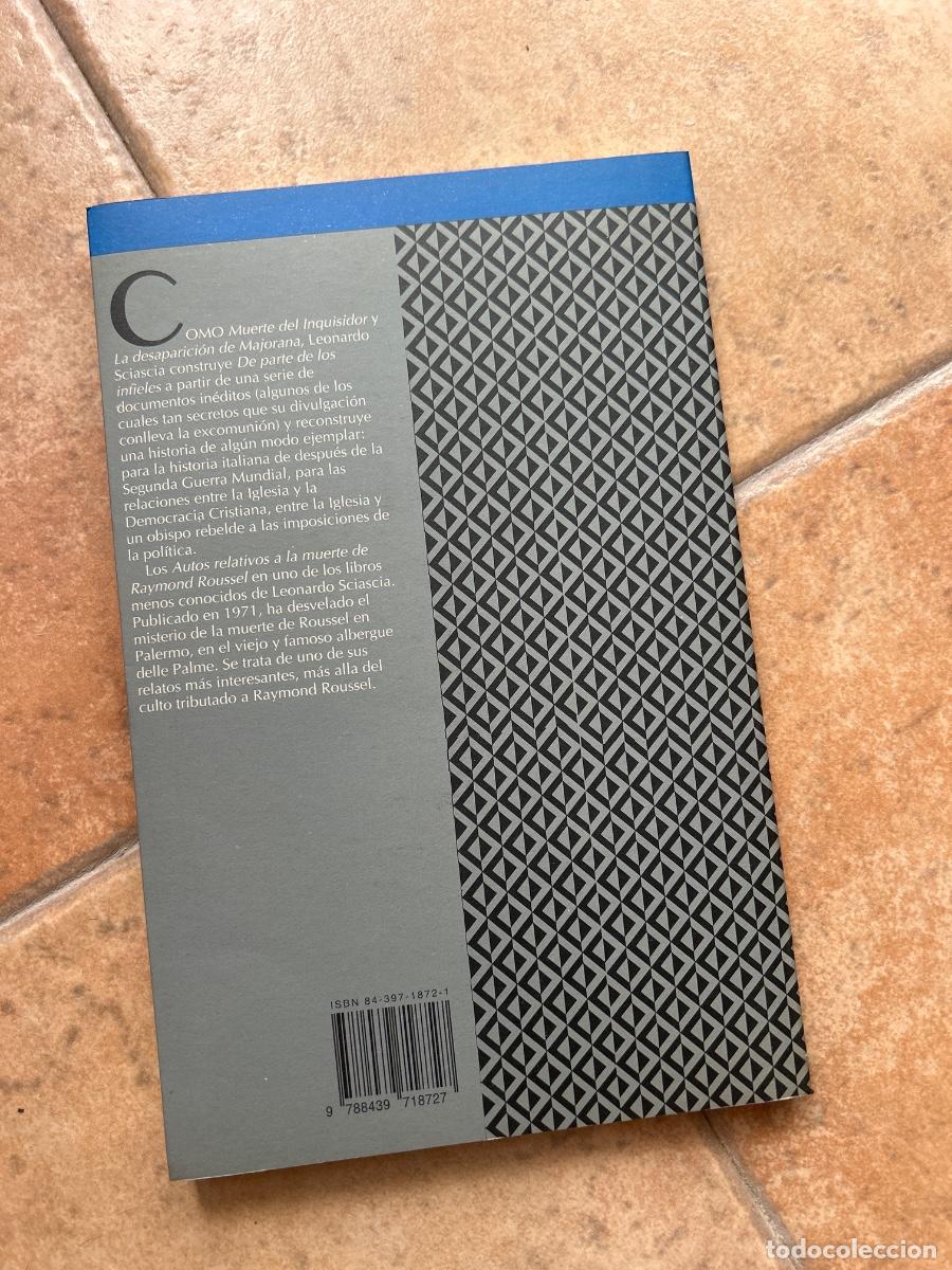 Libros de segunda mano: De parte de los infieles - Leonardo Sciascia - Foto 4